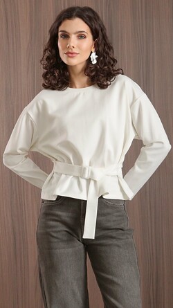 Лонгслив из премиум джерси Nastya Sergeeva by May Be