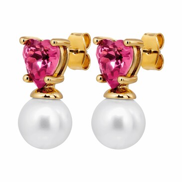Серьги Emo Sg Rose White Pearl Dyrberg Kern