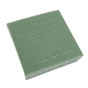 Мыло натуральное basilic - petitgrain - laurier 100 г Maitre Savonitto