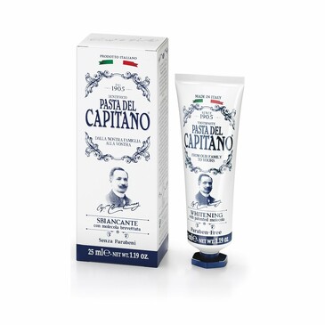 Зубная паста Отбеливающая с молекулой 75 мл Pasta del Capitano