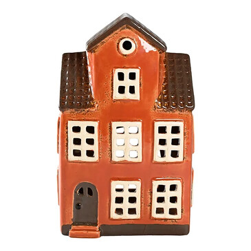 Подсвечник House for light Brown 22 см Det Gamle Apotek