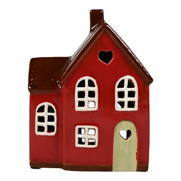 Подсвечник House for light Red 15x12x8 см Det Gamle Apotek