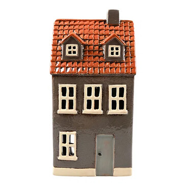Подсвечник House for light Grey 24x12x7 см Det Gamle Apotek