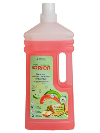 Био-гель для мытья полов Яблоко и корица, 1,5 л Orion