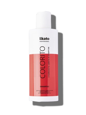 Шампунь-энергетик Colorito для окрашенных волос, 250 мл Likato
