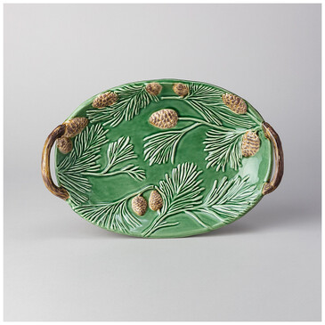 Блюдо Green Pine 28,2х19х5 см Lefard