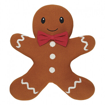 Подушка вязаная Classy gingerbread New Year Essential 40х50 см Tkano