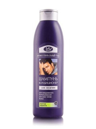 Шампунь-кондиционер для мужчин очищающий 1000 мл Iris Cosmetic