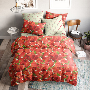 Комплект постельного белья Ягода моя (бязь) Ночь Нежна