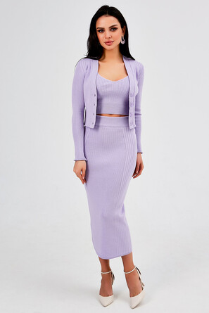 Костюм (жакет, топ и юбка) Happychoice