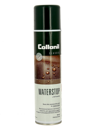 Спрей Waterstop Spray 400 мл для глубокой пропитки обуви на основе фтора Collonil