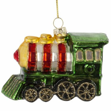 Украшение ёлочное Паровоз 7 см