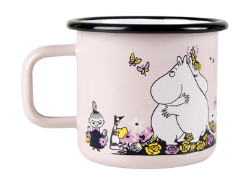 Кружка эмалированная Объятия 370 мл Moomin