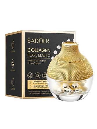 Крем для лица омолаживающий с коллагеном и экстрактом жемчуга, 70 г Sadoer