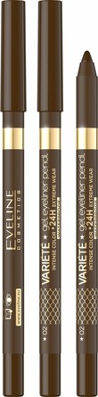 Карандаш для глаз гелевый, 8 гр, Eveline Cosmetics