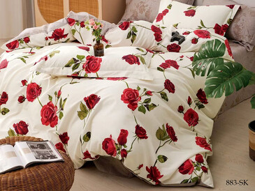 Комплект постельного белья Satin de Luxe (сатин набивной) Cleo