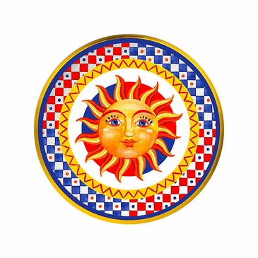 Набор пирожковых тарелок Dolce Vita Sun (6 шт.) 16 см Baci Milano