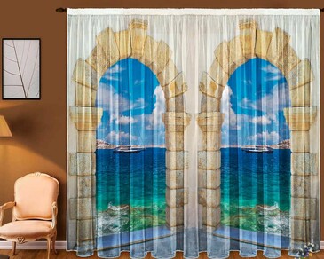 Фототюль 2 полотна КаСЛ