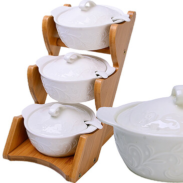 Баночки для продуктов (7 пр., 200 мл) Loraine