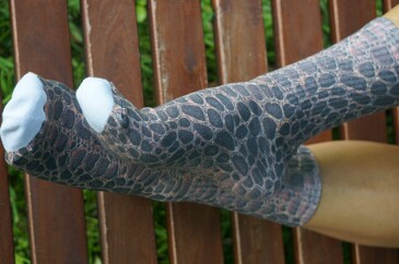 Носки хлопковые Крокодил коричневый Cotton Print 