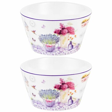 Набор салатников Лаванда (2 шт.), 600 мл Elan Gallery