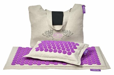 Набор акупунктурный Нирвана (массажный коврик, подушка и сумка) Bradex