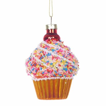 Украшение ёлочное Пирожное 10 см