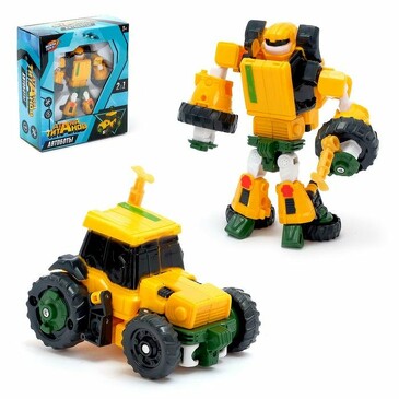 Робот-трансформер. Трактор Woow Toys