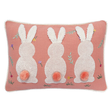 Подушка декоративная Funky bunnies Easter Essential, 30х45 см Tkano
