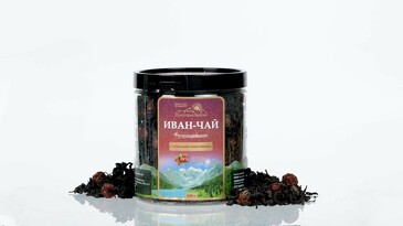 Напиток чайный Иван-чай ферментированный с плодами шиповника 100 гр Предгорья Белухи Smart Bee