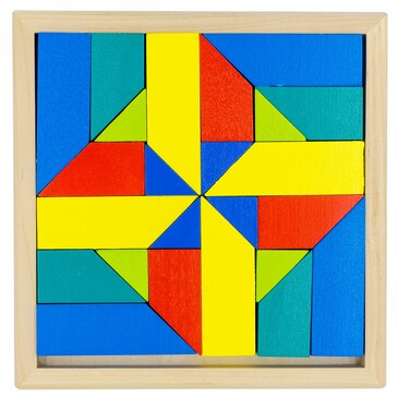 Мозаика Лучики, 26,5x26,5x3,3 см Alatoys