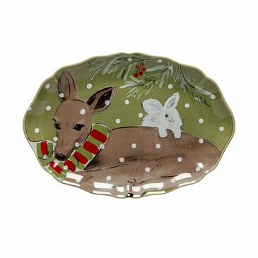 Тарелка Deer Friends, 32 см Casafina