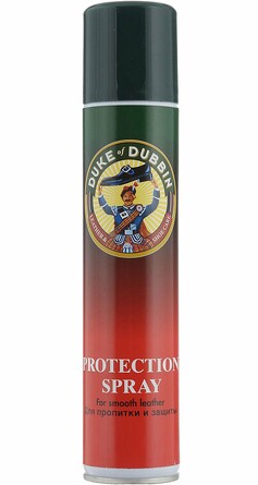 Спрей Protection 200 мл для всех видов гладкой кожи, замши, велюра и нубука, текстильных и комбинированных материалов Duke of Dubbin