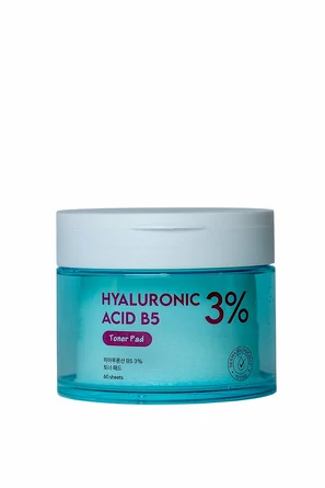Пэды увлажняющие с гиалуроновой кислотой и пантенолом, 60 шт Shincos.Lab