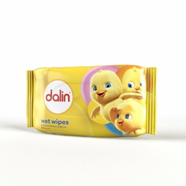 Салфетки влажные (56 шт.) Dalin