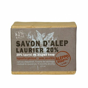 Мыло алеппское традиционное 20% лаврового масла 200 г Tade