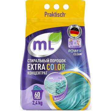 Порошок стиральный-концентрат extra color, 2,40 кг Meine Liebe