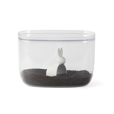 Контейнер с мерной ложкой Bella Bunny, 7 л Qualy