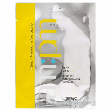 Маска тканевая лифтинг с идебеноном, растительным коллагеном, скваланом, 23 мл L.Sanic