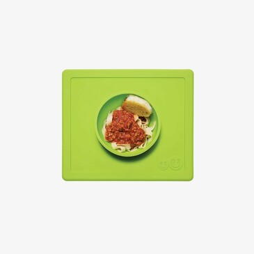 Тарелка-плейсмат силиконовая Happy Bowl Ezpz