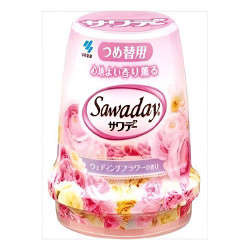 Гелевый освежитель воздуха для туалета с нежным цветочным ароматом , 140 г Sawaday