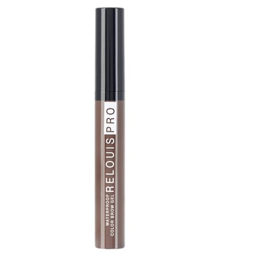 Гель для бровей Waterproof Color Brow Gel, №03 brown, 4 г Relouis