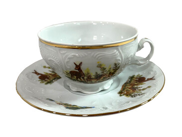 Чашка с блюдцем (360 мл, блюдце 18 см) Bernadotte