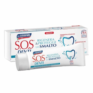 Зубная паста Восстановление и защита эмали 75 мл S.O.S. Denti