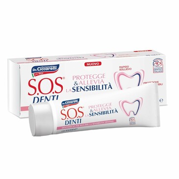 Зубная паста Для чувствительных зубов 75 мл S.O.S. Denti