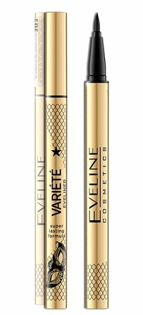 Подводка-фломастер водостойкая, суперстойкая Формула 24ч, серии Eyeliner Variete, 7 гр Eveline Cosmetics