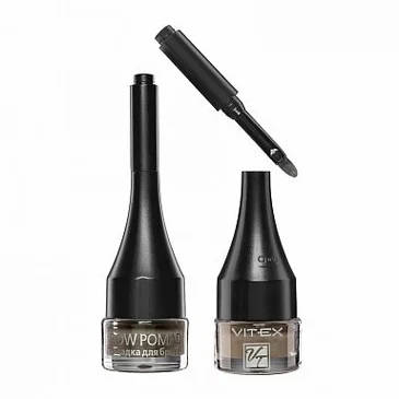 Помадка для бровей,, тон 23 Dark brunette Brow Pomade, 15 мл Biтэкс