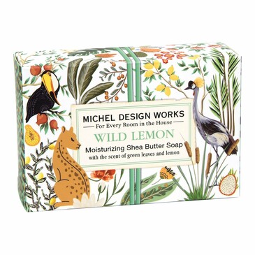 Мыло в подарочной коробке Дикий лимон, 127 г Michel Design Works