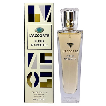 Парфюмерная вода женская L'accorte fleur narcotic, 50 мл KPK Parfum