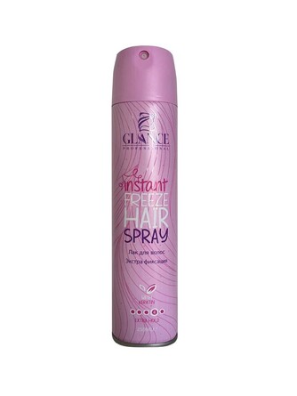 Лак для волос Keratin Экстра фиксация  (250 мл) Glance
